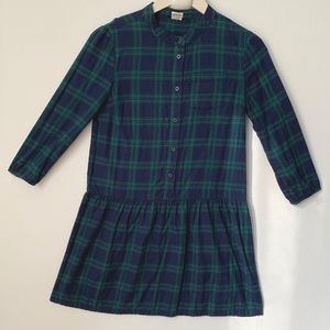 SOLD Girls Crewcuts Black Watch Plaid Tartan Dress